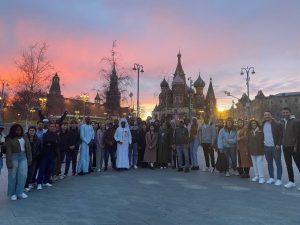 Огни ночной Москвы 1