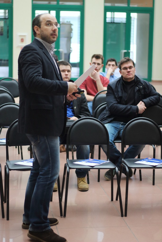 Руководитель аналитической группы пресс-центра ТАСС Андрей Журанков провел мастер-класс в ГУУ (3)